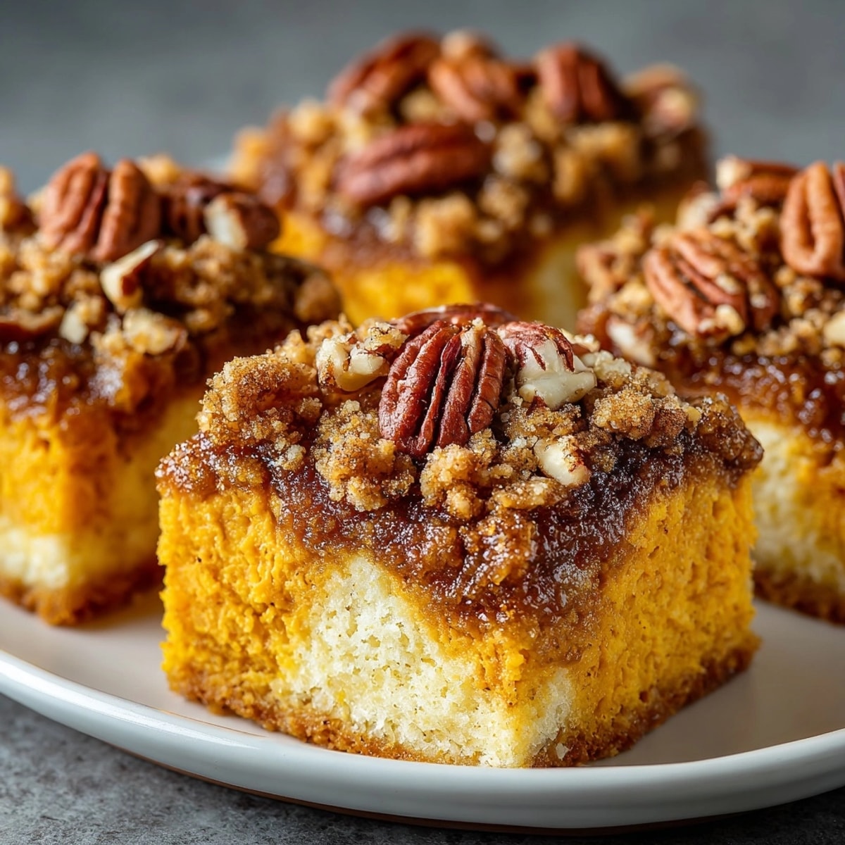 A spoonful lifts a bite of the warm, comforting Maple Pecan Sweet Potato Casserole.