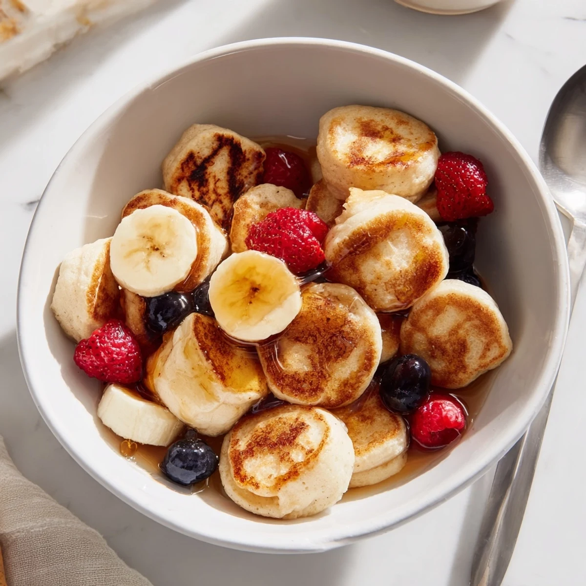 Mini Pancake Cereal Breakfast #93