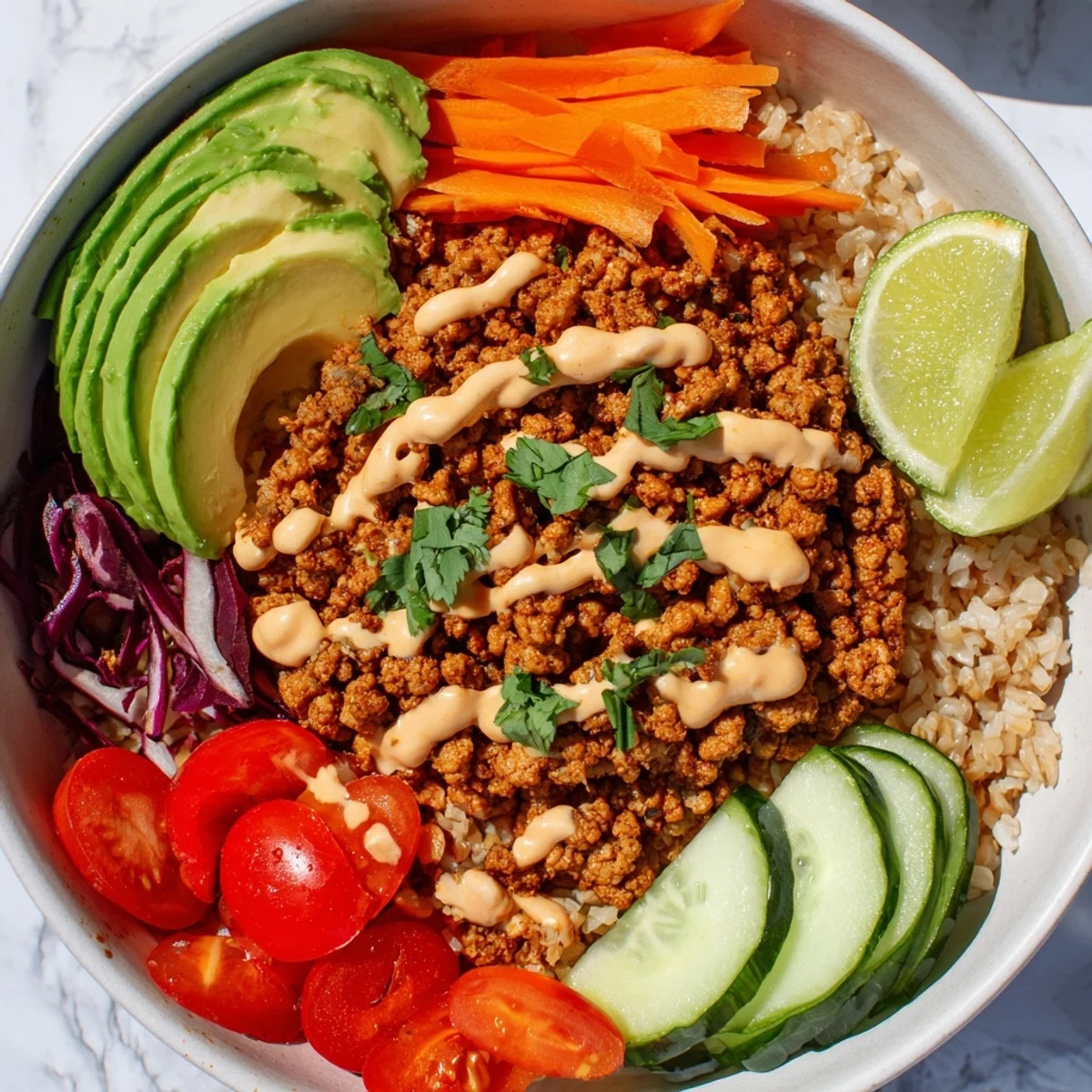 Plant-Based Meat Bowl Fusion