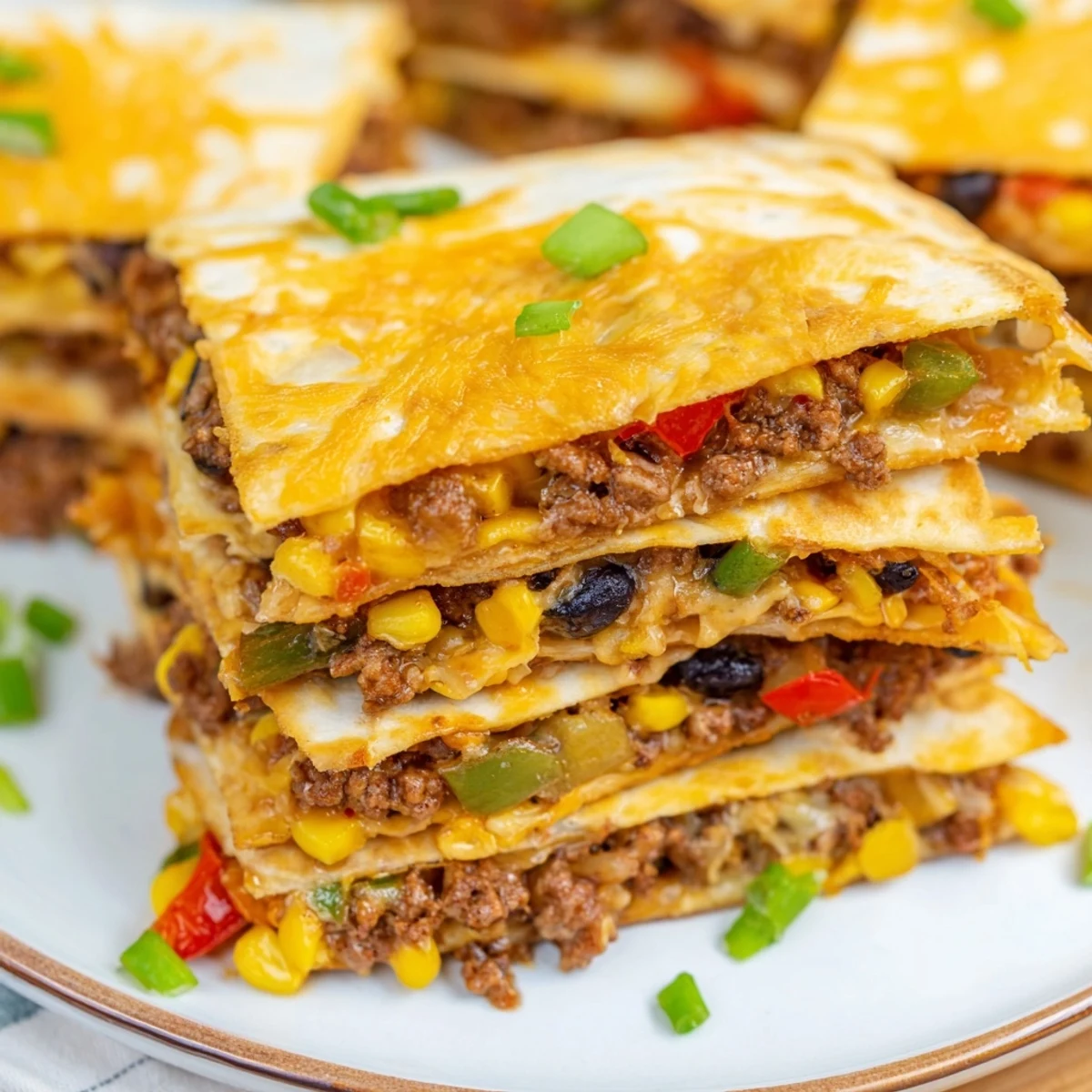 Sheet Pan Quesadillas Beef