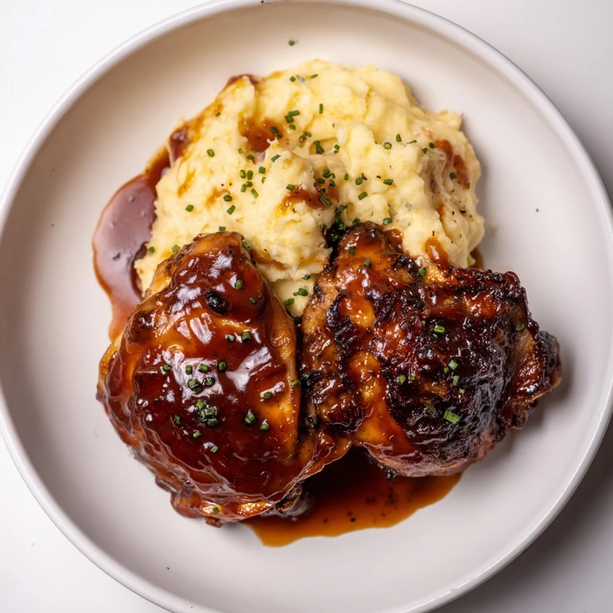 Honey BBQ Chicken Thighs