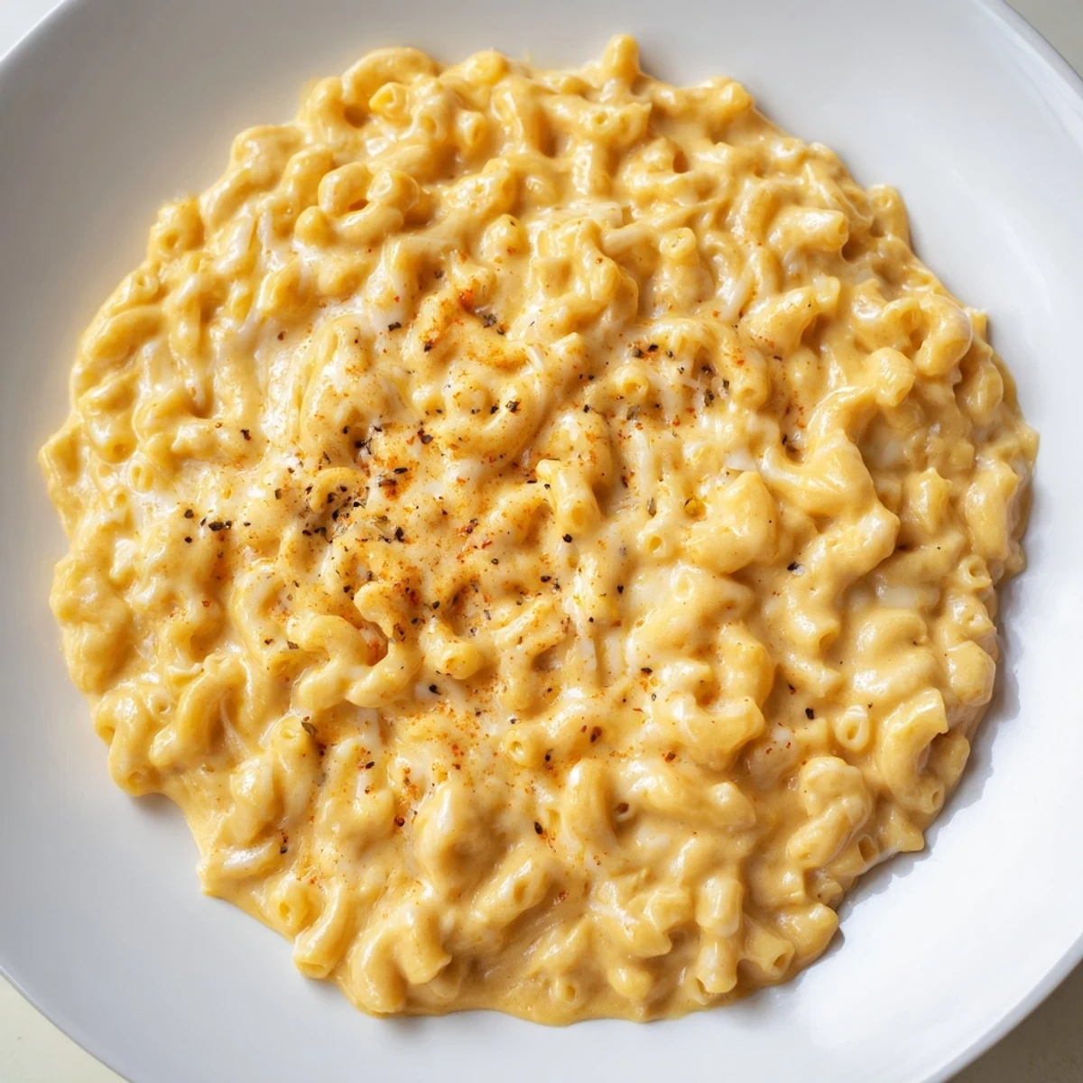 Creamy one-pot butternut squash mac & cheese: a comforting, cheese-covered pasta dish with tender squash.