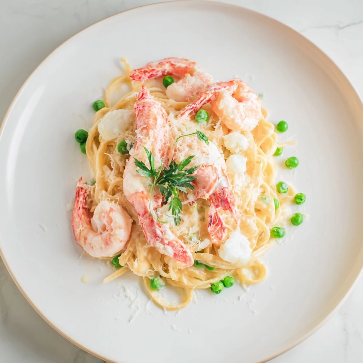 Instant Pot Shrimp Alfredo Pasta