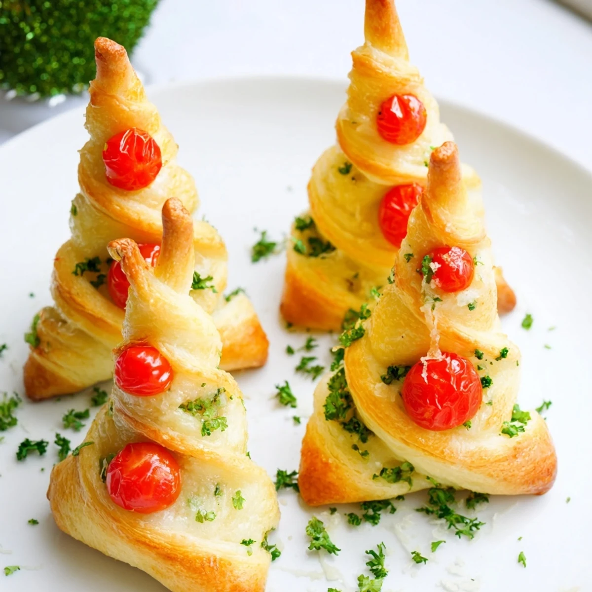 Budget Christmas Crescent Trees