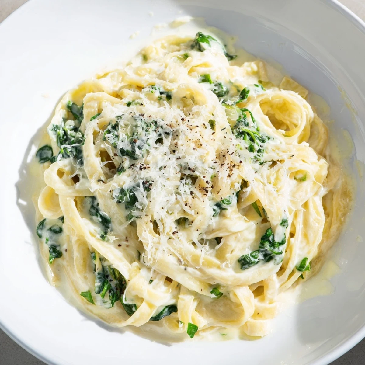 Creamy Greek Yogurt Alfredo