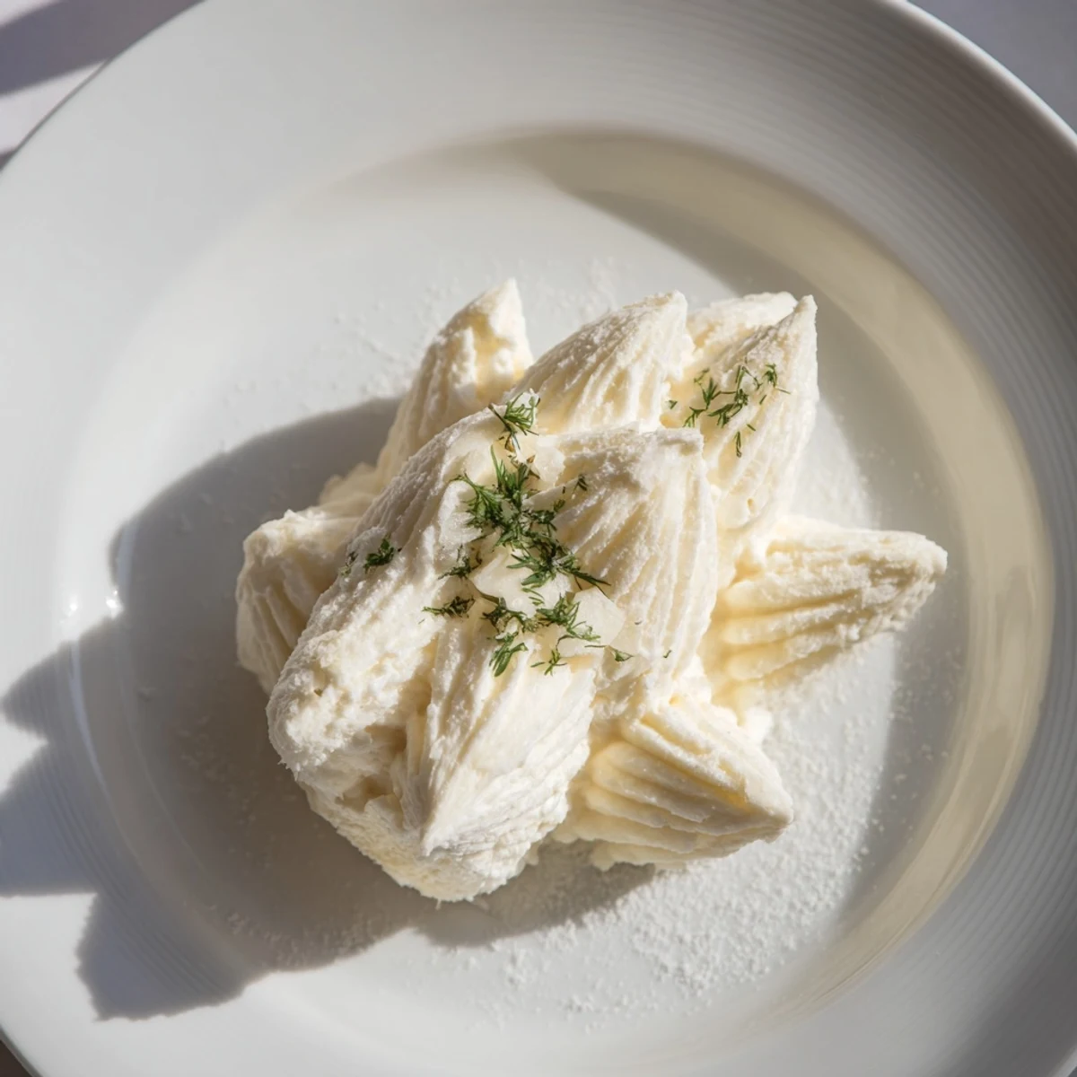 Snowy Pinecone Centerpiece, a festive appetizer with cheese, almonds, and sugared grapes, ready to serve.
