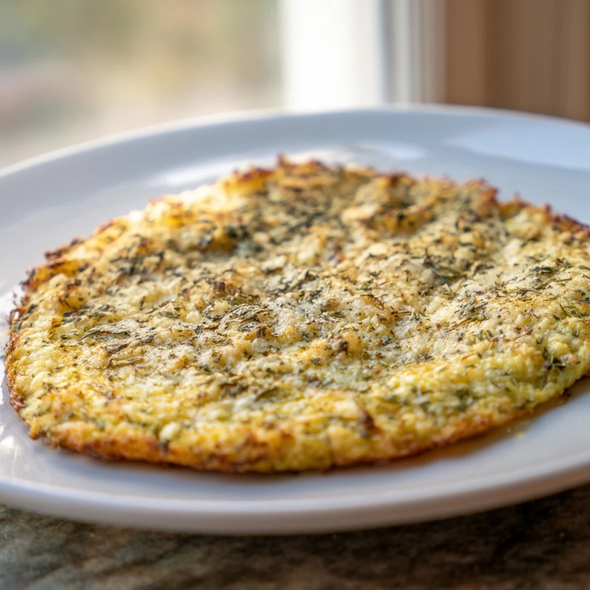 Cauliflower Pizza Crust Low-Carb
