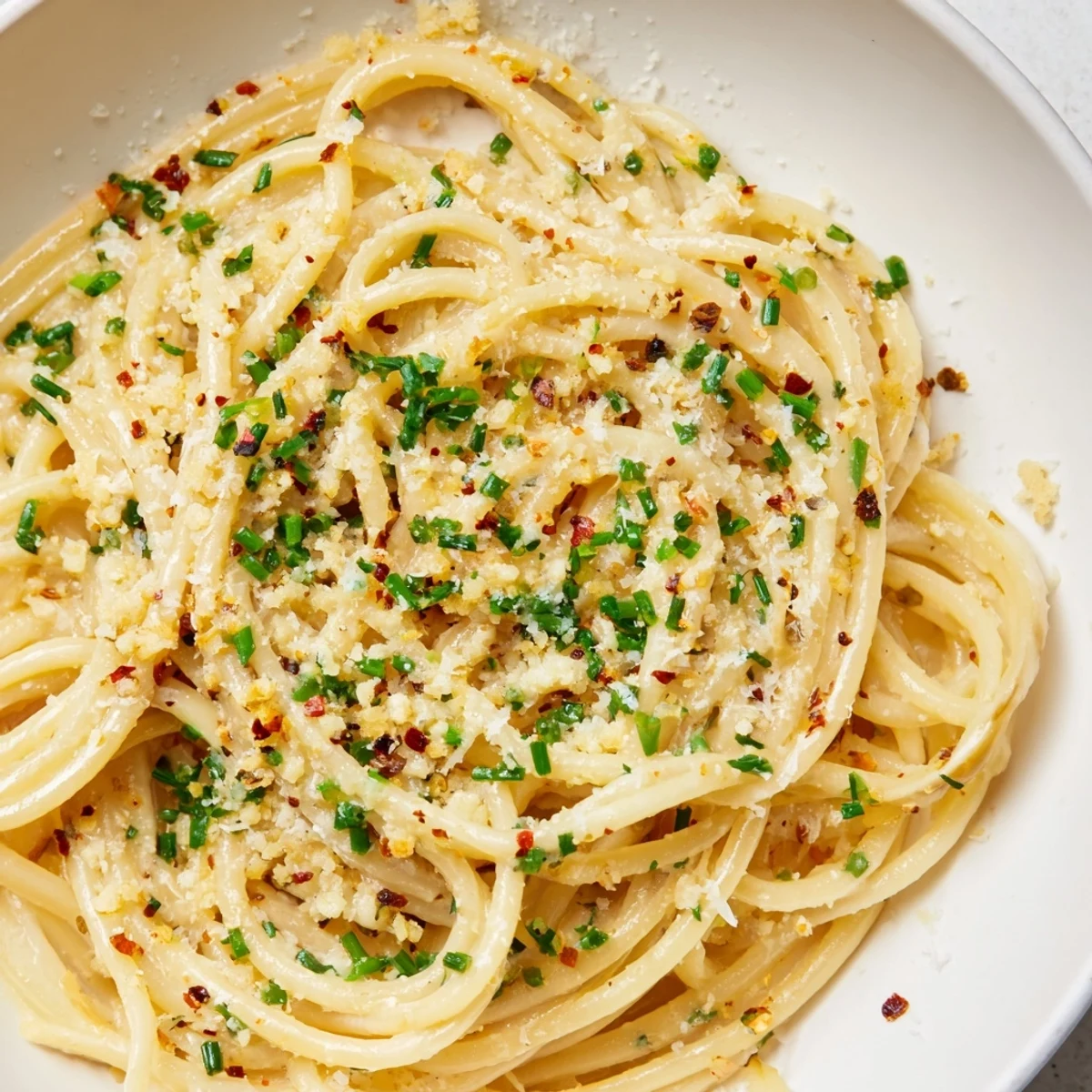 Delicious Miso Butter Pasta ready to eat, a quick and easy fusion dinner bursting with flavor.
