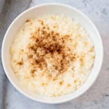 Creamy Leftover Rice Pudding