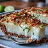 Coconut Lime Tart Graham Crust