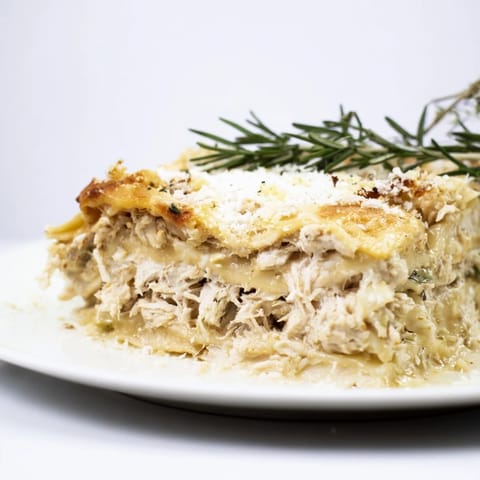 Rosemary Chicken Lasagna Layers
