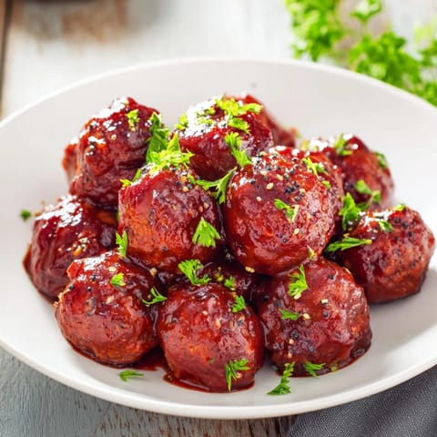 Slow Cooker Cherry BBQ