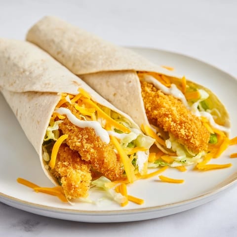 Crispy Chicken Ranch Wrap