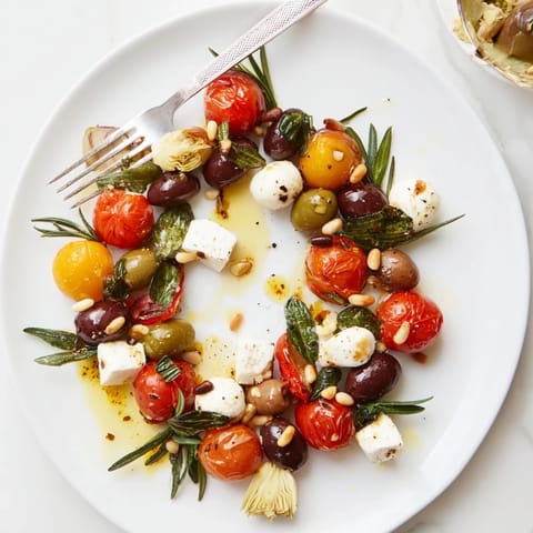 Olive Cherry Tomato Garland