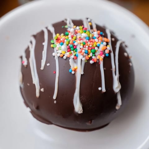 Decadent Chocolate Spheres Filled