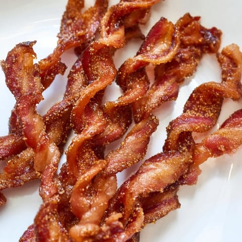 Spiced Bacon Twists Delight