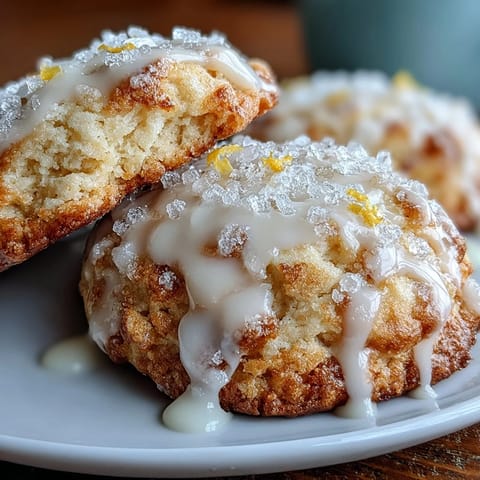 Cottage Cheese Lemon Cookies