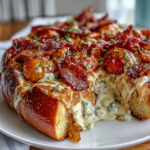 Kentucky Derby Hot Brown Sliders on brioche buns with roasted turkey, crispy bacon, and creamy Mornay sauce, perfect for Derby Day celebrations.