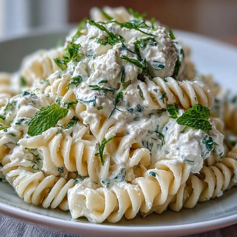 Creamy Pea and Ricotta Pasta with Mint, garnished with lemon zest and Parmesan for a fresh, spring-inspired meal.