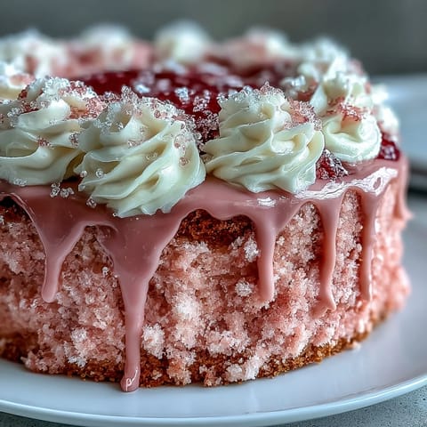 Bridal Shower Rosé Velvet Cake with glistening gold drip, a pink dream.