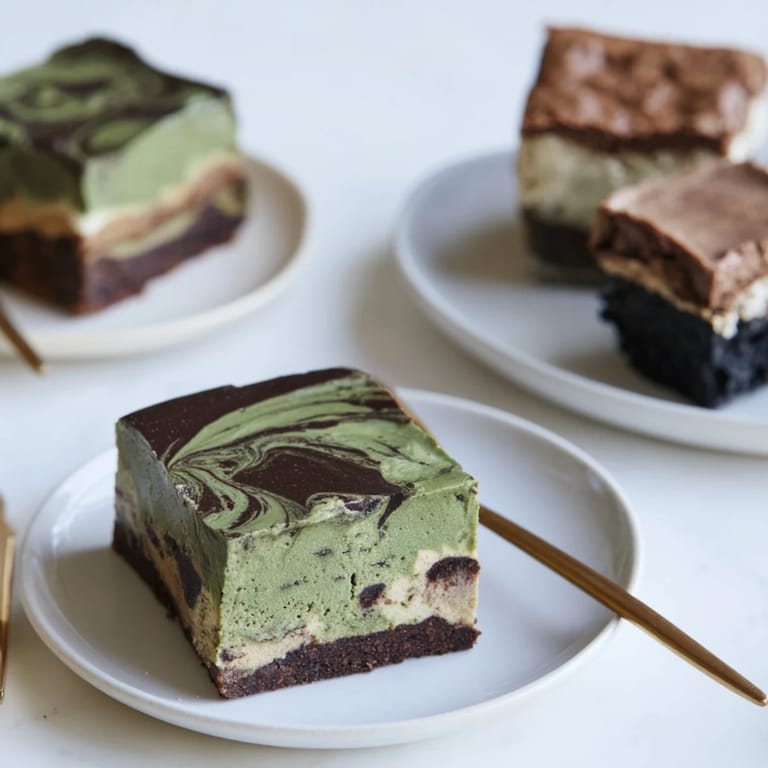 Indulge in layers of chai tiramisu, featuring creamy mascarpone and spiced ladyfingers.  