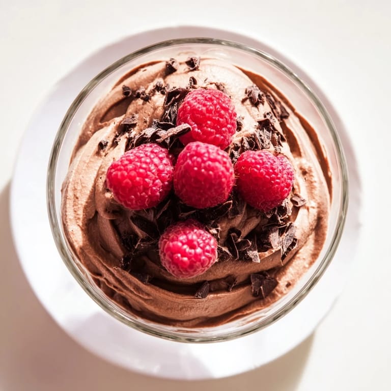 Smooth avocado and dark chocolate blend create a decadent dairy-free Avocado Chocolate Mousse.