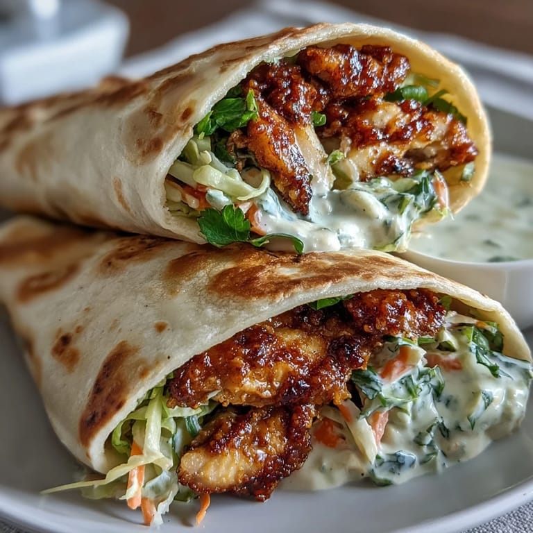 Handheld fusion wraps with crunchy napa cabbage slaw and juicy turkey, perfect for a satisfying weeknight dinner.